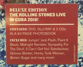 2CD/DVD/Blu-ray The Rolling Stones: Havana Moon DLX | LTD 15484