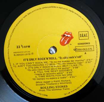 LP The Rolling Stones: It's Only Rock 'N Roll  543281