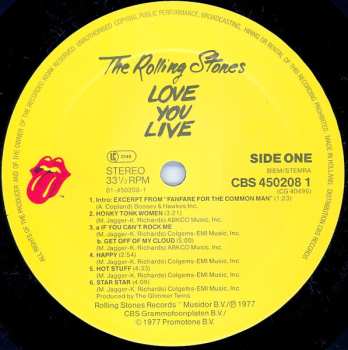 2LP The Rolling Stones: Love You Live 656000