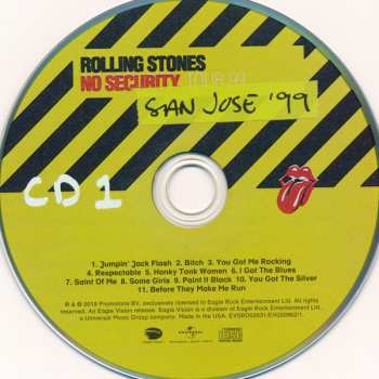 2CD/Blu-ray The Rolling Stones: No Security. San Jose '99 LTD 637646