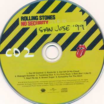 2CD/Blu-ray The Rolling Stones: No Security. San Jose '99 LTD 637646