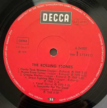 LP The Rolling Stones: Profile 655992