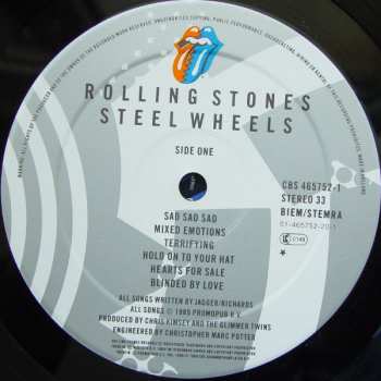 LP The Rolling Stones: Steel Wheels 644439