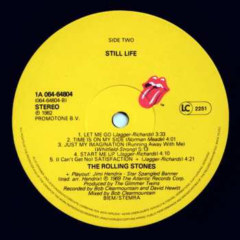 LP The Rolling Stones: Still Life (American Concert 1981) 596438