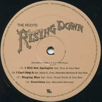 2LP The Roots: Rising Down 345523