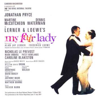 CD Martine McCutcheon: My Fair Lady 2001 London Cast Recording 656494