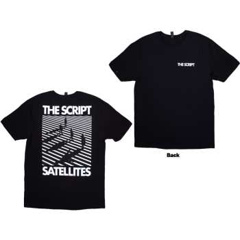 Merch The Script: The Script Unisex T-shirt: Satellites & Pocket Logo (back Print) (small) S