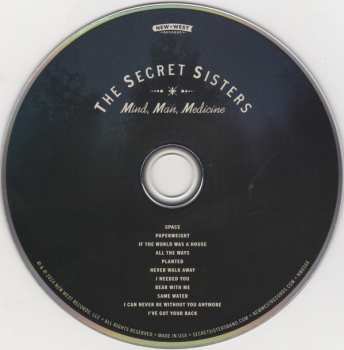 CD The Secret Sisters: Mind, Man, Medicine DIGI 562376