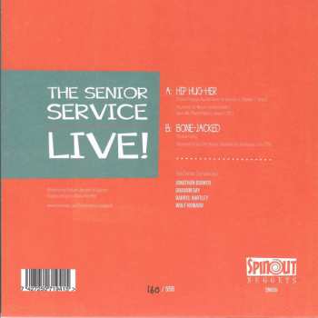 SP The Senior Service: The Senior Service Live! Hip Hug-Her / Bone-Jacked LTD | NUM 560782