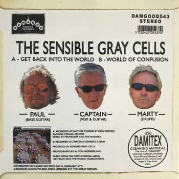 SP The Sensible Gray Cells: Get Back Into The World LTD | CLR 418724