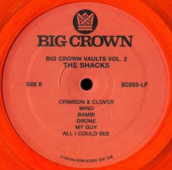 LP The Shacks: Big Crown Vaults Vol. 2 - The Shacks CLR | LTD 596653