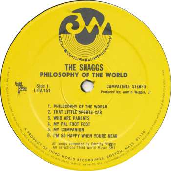 LP The Shaggs: Philosophy Of The World 621451