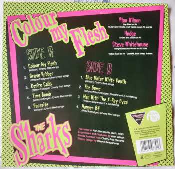 EP The Sharks: Colour My Flesh LTD | CLR 558001