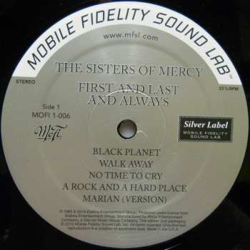 LP The Sisters Of Mercy: First And Last And Always LTD | NUM 12739