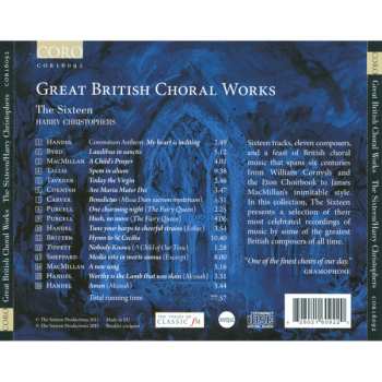 CD The Sixteen: Great British Choral Works 550465