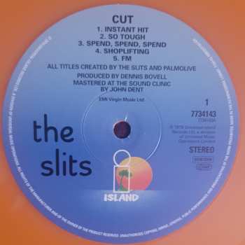 LP The Slits: Cut CLR | LTD 648597