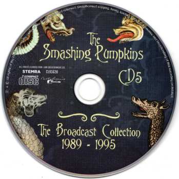 5CD The Smashing Pumpkins: The Broadcast Collection 1989 - 1995 619843