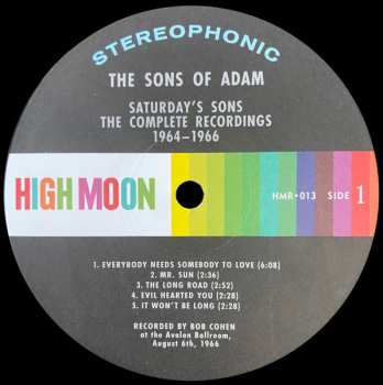 2LP The Sons Of Adam: Saturday's Sons | The Complete Recordings: 1964​-​1966 634473