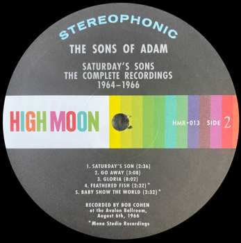 2LP The Sons Of Adam: Saturday's Sons | The Complete Recordings: 1964​-​1966 634473