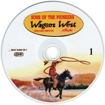 4CD/Box Set The Sons Of The Pioneers: Wagons West 610062