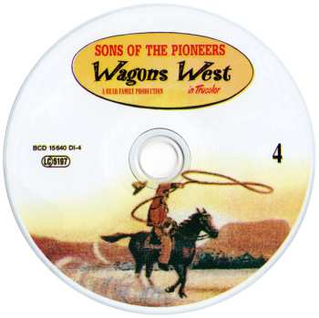 4CD/Box Set The Sons Of The Pioneers: Wagons West 610062