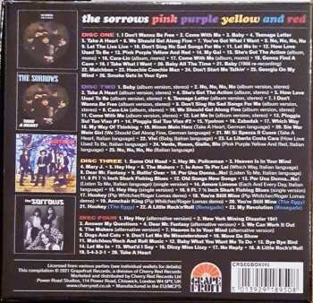 4CD/Box Set The Sorrows: Pink Purple Yellow And Red The Complete Sorrows 575313