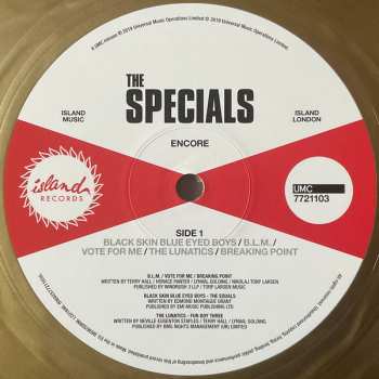 LP The Specials: Encore CLR | LTD 608529