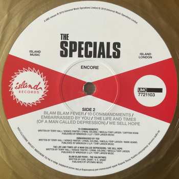 LP The Specials: Encore CLR | LTD 608529