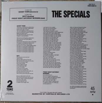 SP The Specials: Ghost Town / Why? / Friday Night, Saturday Morning 49092