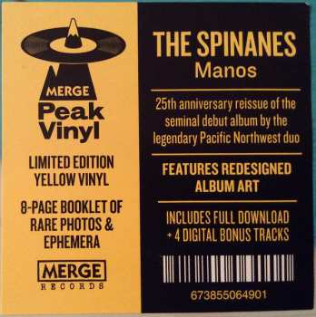 LP The Spinanes: Manos LTD | CLR 65243