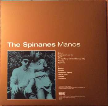 LP The Spinanes: Manos LTD | CLR 65243