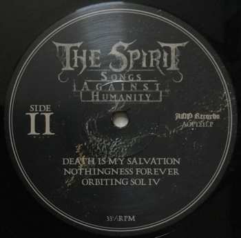 LP The Spirit: Songs Against Humanity 639985