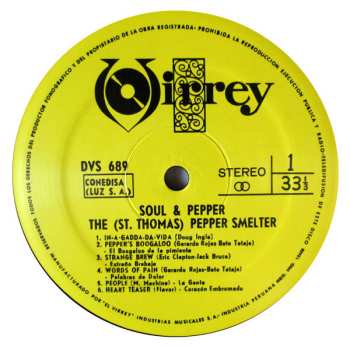 LP The (St. Thomas) Pepper Smelter: Soul & Pepper 600121