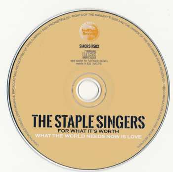 3CD/Box Set The Staple Singers: For What It's Worth (The Complete Epic Recordings 1964-1968) 555231