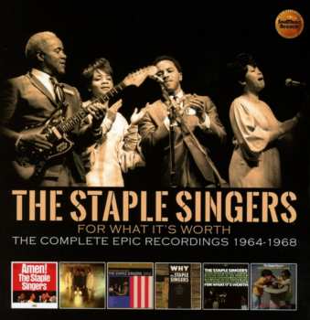 3CD/Box Set The Staple Singers: For What It's Worth (The Complete Epic Recordings 1964-1968) 555231