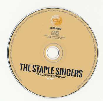 3CD/Box Set The Staple Singers: For What It's Worth (The Complete Epic Recordings 1964-1968) 555231