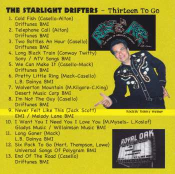 CD The Starlight Drifters: Thirteen To Go 568676