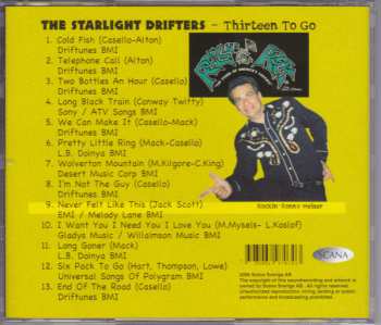 CD The Starlight Drifters: Thirteen To Go 568676