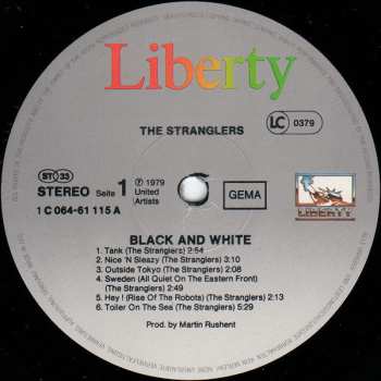 LP The Stranglers: Black And White 626202