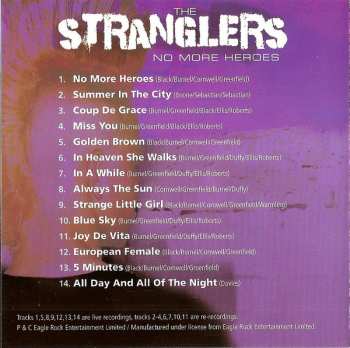 CD The Stranglers: No More Heroes 612713