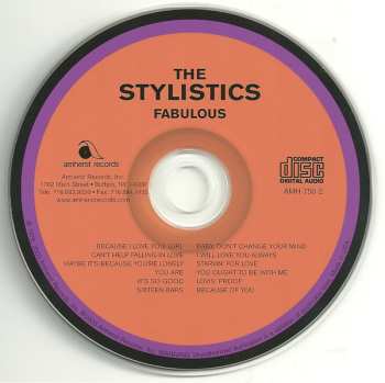 CD The Stylistics: Fabulous 587985