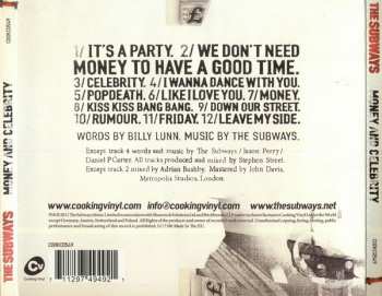 CD The Subways: Money And Celebrity 23921