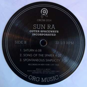 LP The Sun Ra Arkestra: Outer Spaceways Incorporated CLR | LTD 551164