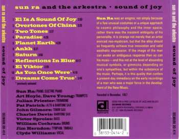 CD The Sun Ra Arkestra: Sound Of Joy 644325