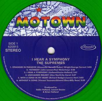 LP The Supremes: I Hear A Symphony CLR | LTD 595994