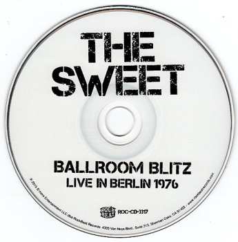 CD The Sweet: Ballroom Blitz Live In Berlin 1976 610330