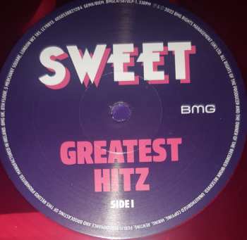 2LP The Sweet: Greatest Hitz 1969-1978 CLR 376417