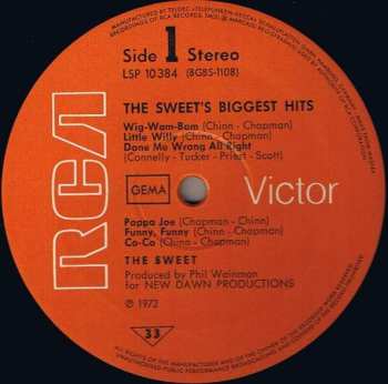 LP The Sweet: The Sweet's Biggest Hits 648729