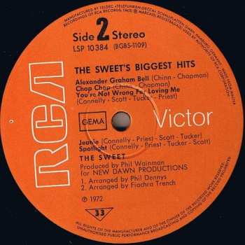 LP The Sweet: The Sweet's Biggest Hits 648729