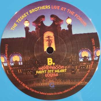 LP The Teskey Brothers: Live At The Forum CLR 593499